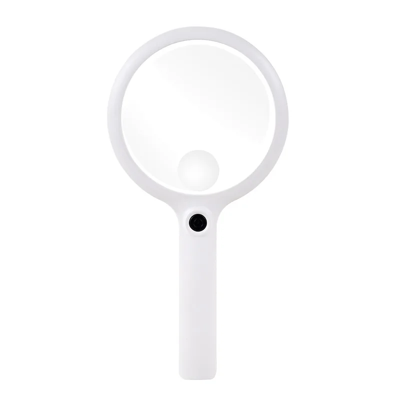

10X 30X Magnifier High Magnification Led Light Handheld Magnifying Glass High-Definition Elderly Reading Gift