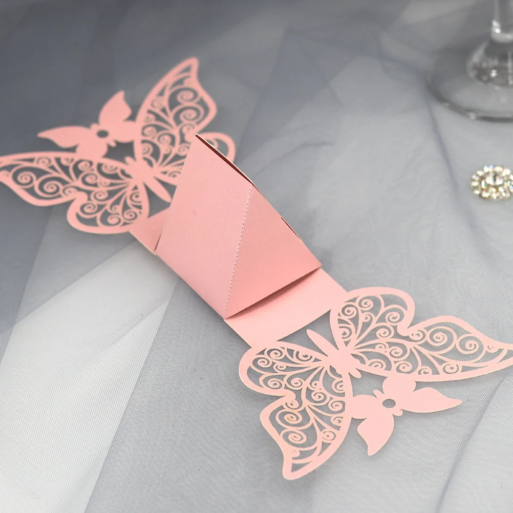 

20Pcs Hollow-Out Butterflies Candy Box Wedding Party Favor Small Gift Box Small Candy Wrapping Boxes Anniverary Favor Case