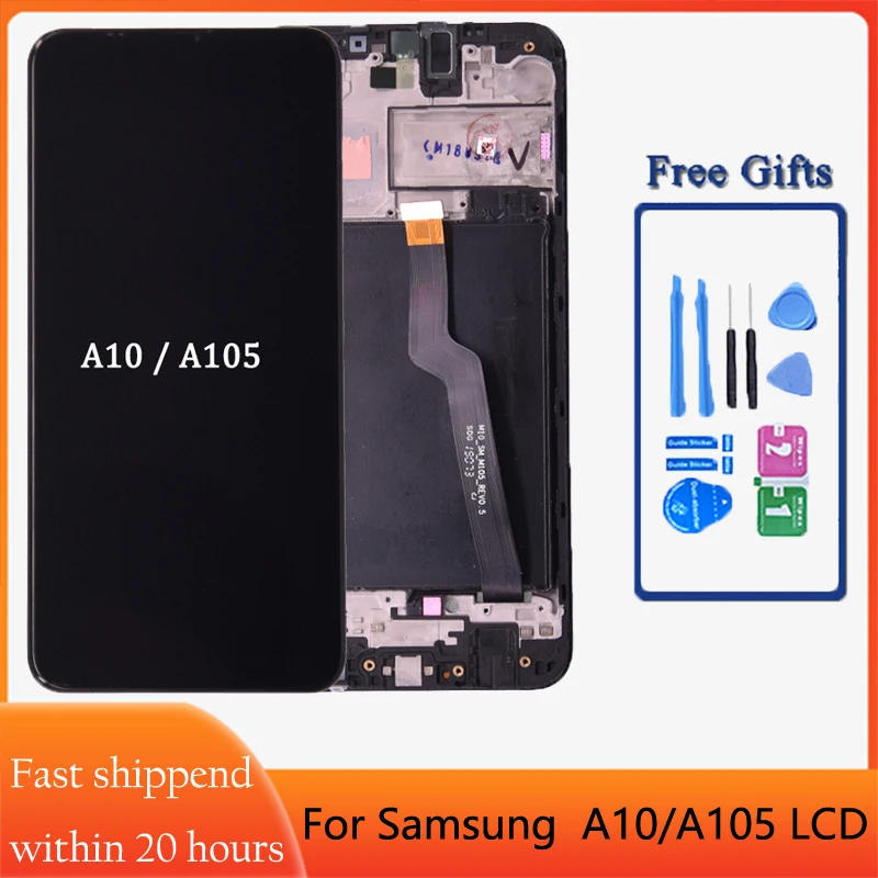 

For Samsung A10 A105 lcd display Touch Screen Digitizer Assembly For Samsung A105/DS A105F A105FD A105A lcd
