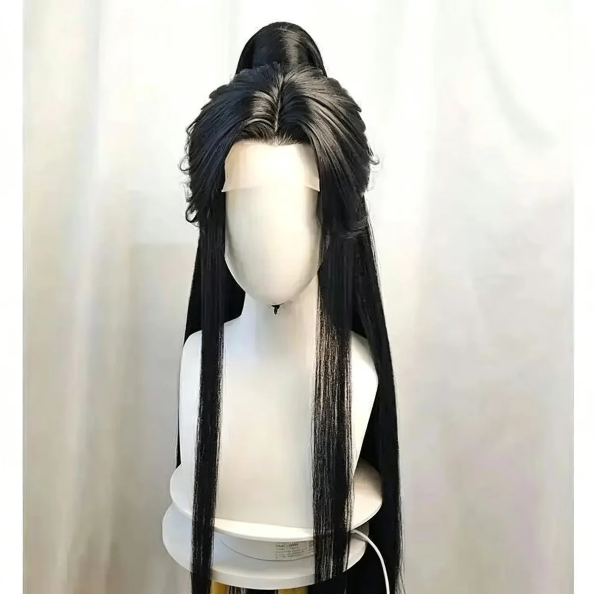 Chu Wanning Styled Wig Erha And His White Cat Master Mo Ran Customized Wig Anime Accessories Prop Ear Headwear Halloween Gifts - view 2