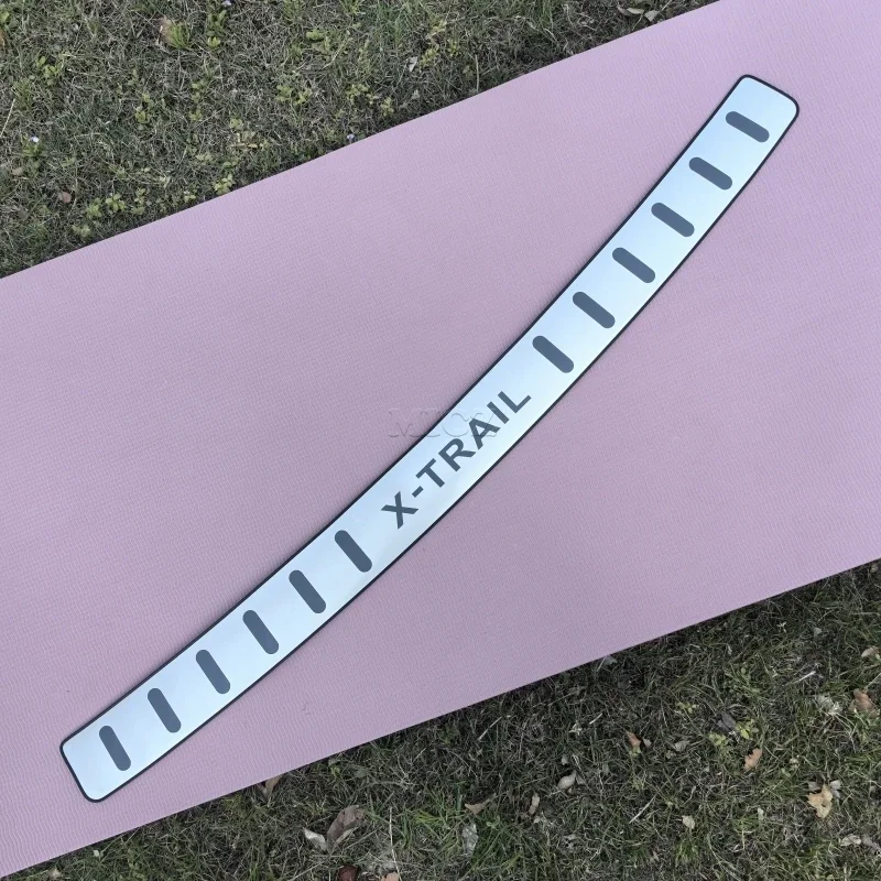 

For Nissan X-trail Rogue T33 2023 Rear Guard Board Rear Bumper Protector Sill Trunk Tread Plate Trim Car Accessories