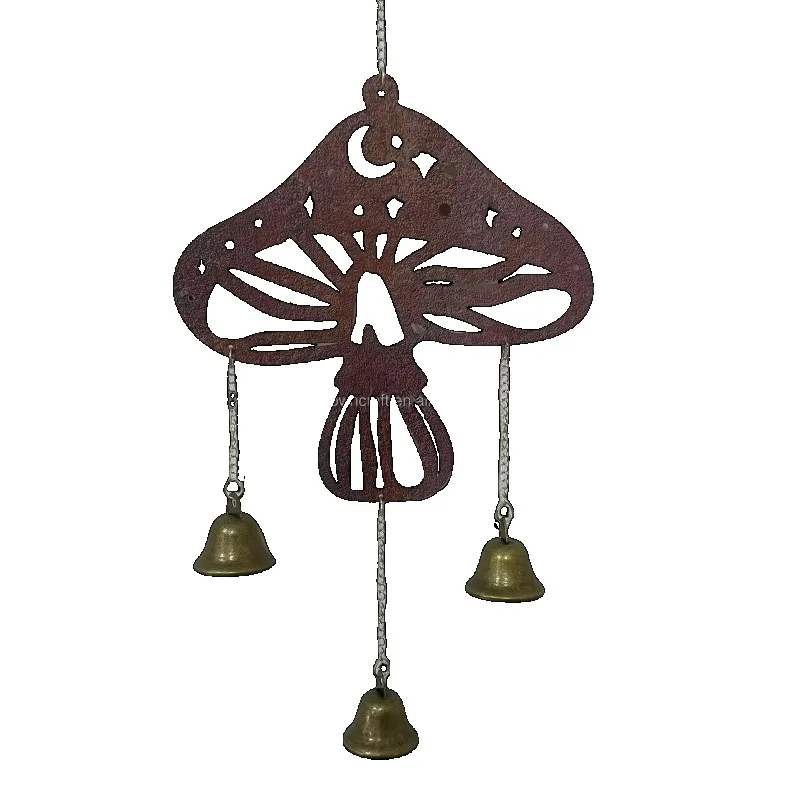 

Retro metal wind chimes courtyard farmyard decoration old country gardening design garden ornament