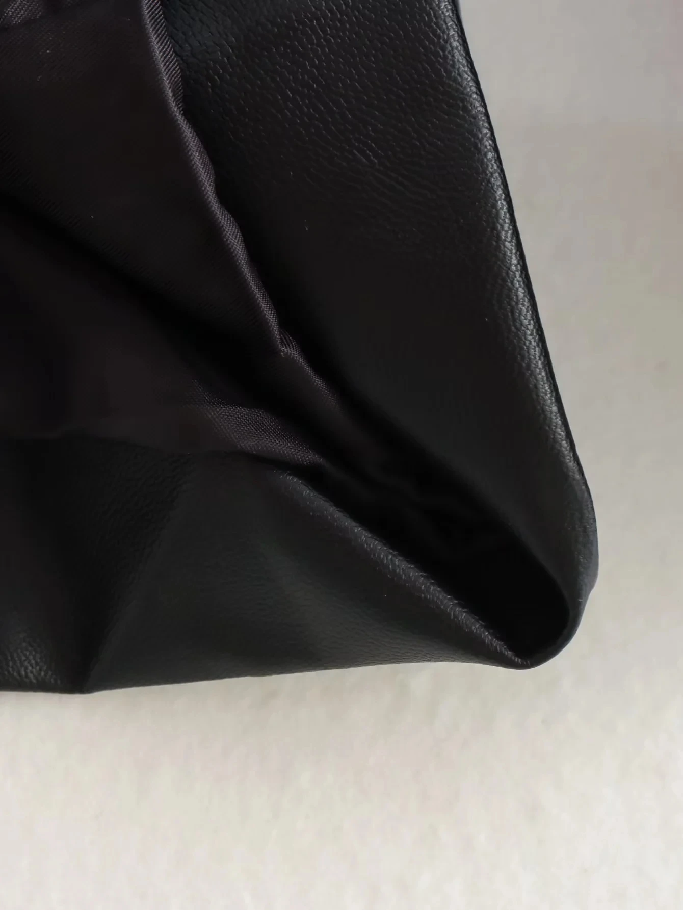 เสื้อโค้ทผู้หญิง Versatile Pure Sle รุ่น S2855 ตกแต่งกระดุม หนัง PU สไตล์ลำลอง ทรงยาว ความยาวปกติ