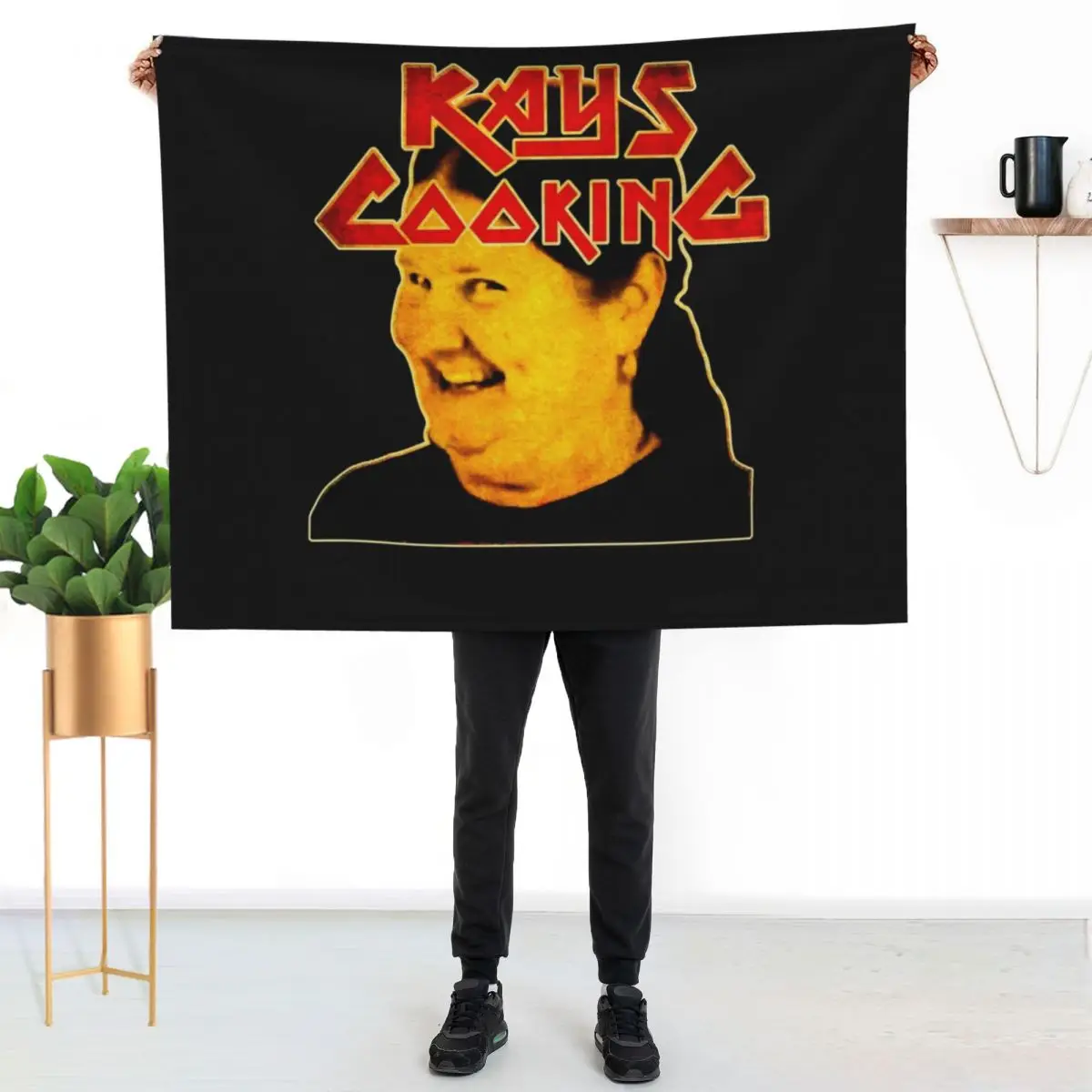 KAYS COOKING Classic T-Shirt Throw Blanket Bed covers Decoratives heavy to sleep Retros valentine gift ideas Hairys Blankets