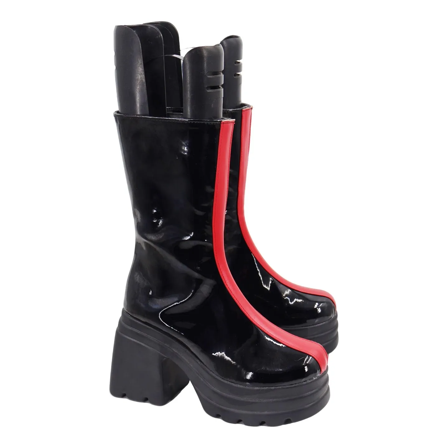 Anime KPop Demon Hunters Rumi Cosplay zapatos HUNTR/X Rumi Cos traje zapatos botas para fiesta de Halloween Comicon adultos mujeres hombres