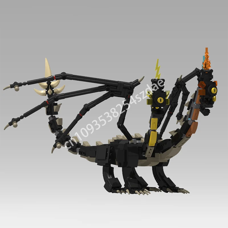 

597pcs MOC The King Gleok TOTK Green-Clad Swordsman Hero Building Blocks Hands-on ability up DIY idea Assemble Constructing