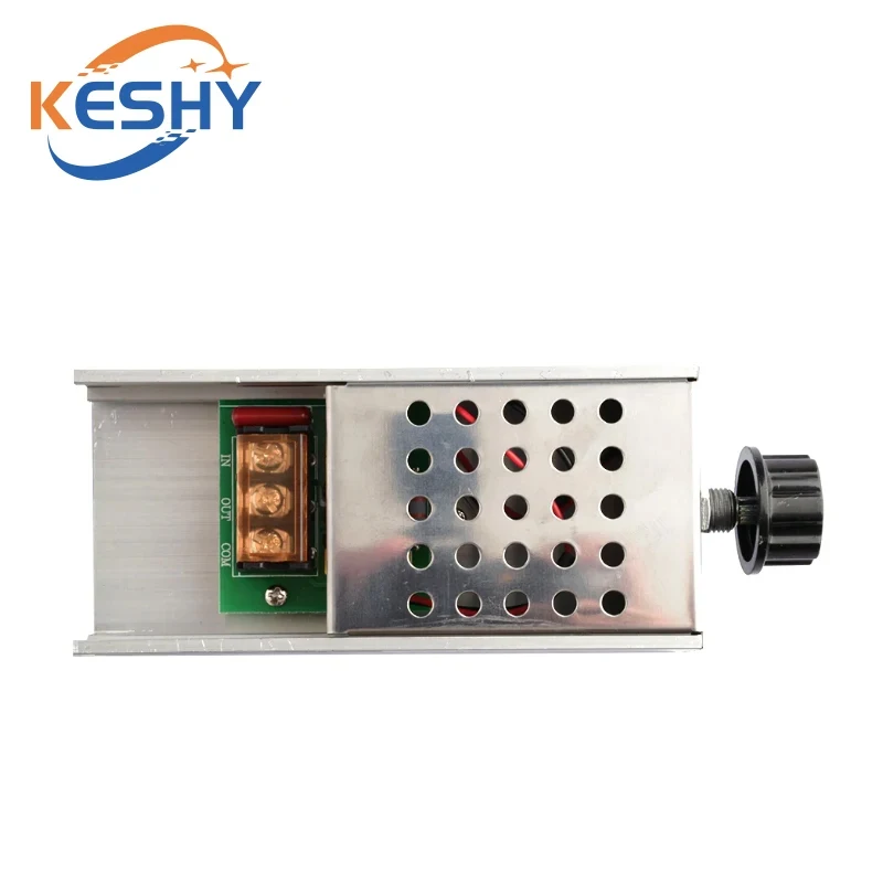 AC 220V 6000W SCR Voltage Regulator Dimming Dimmers Motor Speed Controller Thermostat Electronic Voltage Regulator Module 2