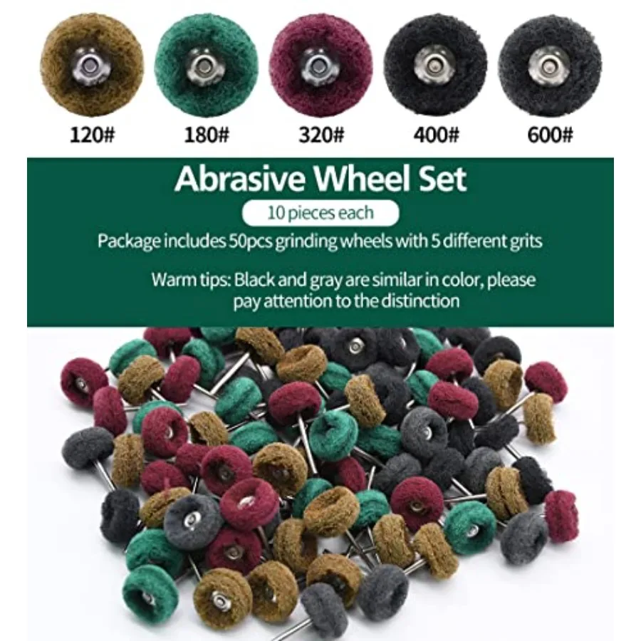 50/100/200pcs Abrasive Wheel, 1
