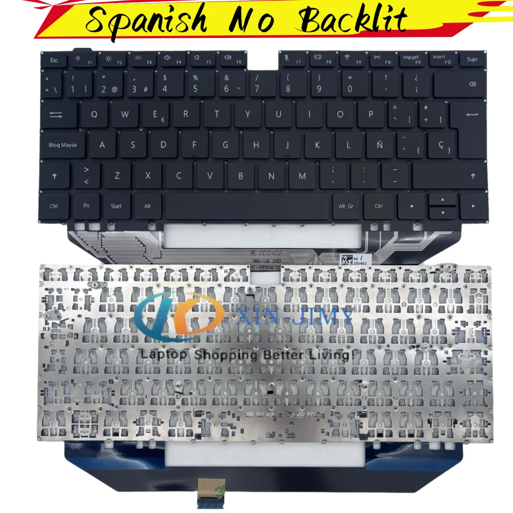 New  SP/Spanish Keyboard For HUAWEI MateBook X Pro MACH-W19 MACH-W19L MACH-W29 MACHR-W29 With/Without Backlit