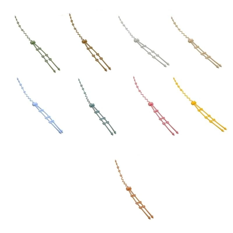 

J15U мягкий силиконовый держатель для детской соски, цепочка для пустышек, прорезыватель для младенцев, игрушка-ремешок, ремень