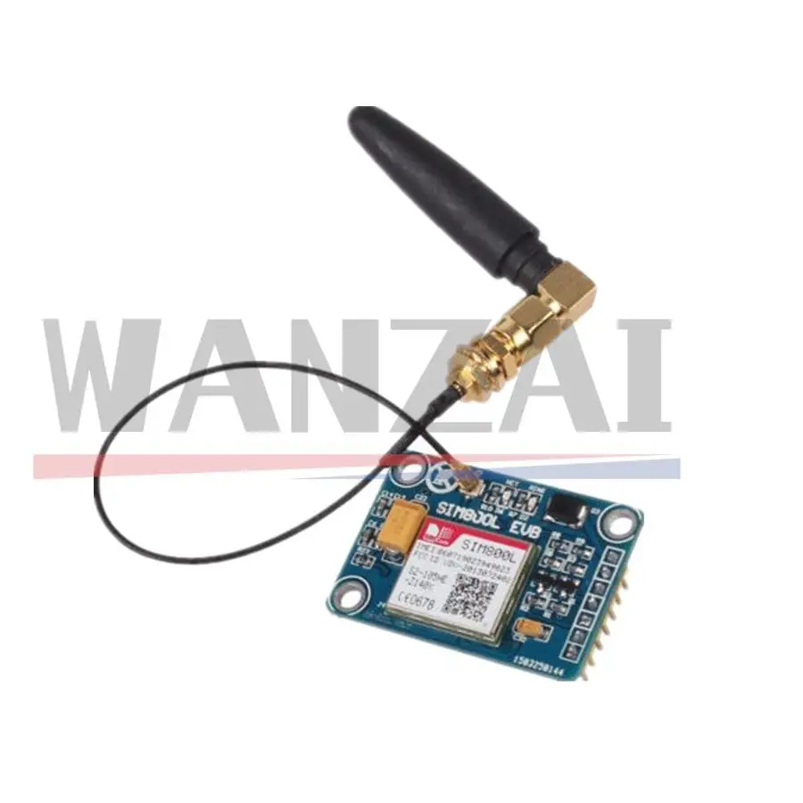 SIM800L V2.0 5V Wireless GSM GPRS MODULE Quad-Band W/ Antenna Cable Cap