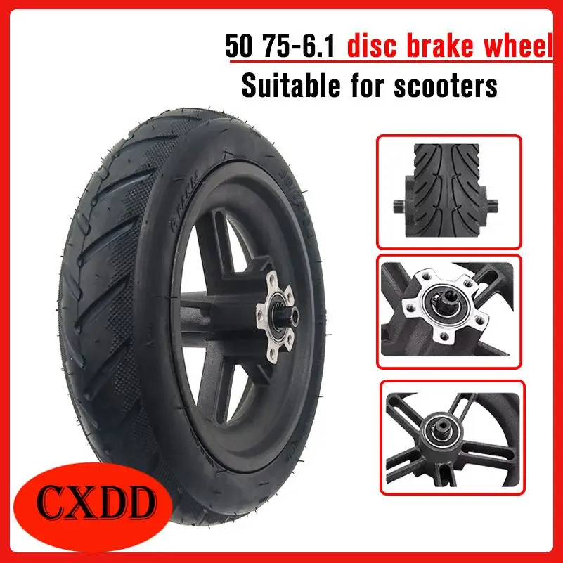 

8.5-inch inflatable rear wheel 50/75-6.1 with disc brake wheel replacement FOR Xiaomi Mi Home M365 electric scooter