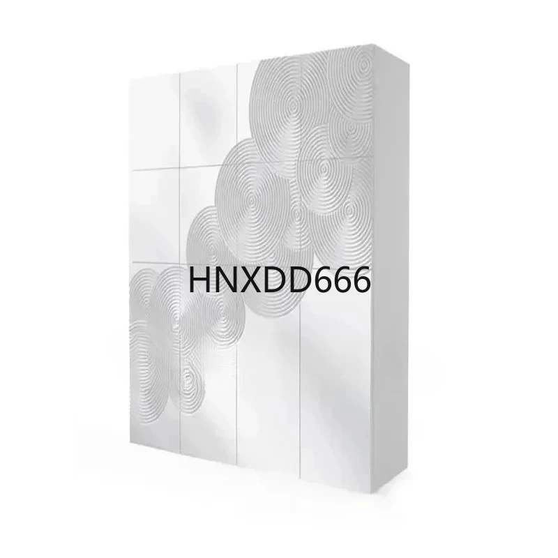 

Minimalist High Cabinet Wine Storage Nordic Entry Sideboard Simple Design for Home Entrance