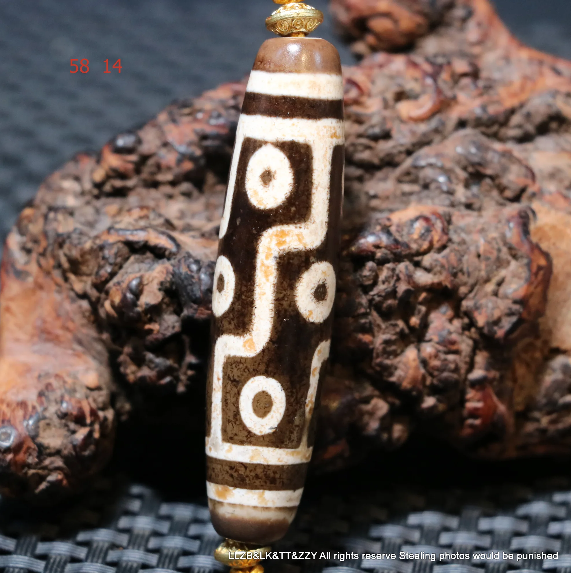 

Unique Energy Tibetan Top Old Agate 9 Eye Kingdom dZi Bead Amulet Pendant 5A D07 LKbrother Sauces UPD0904A01