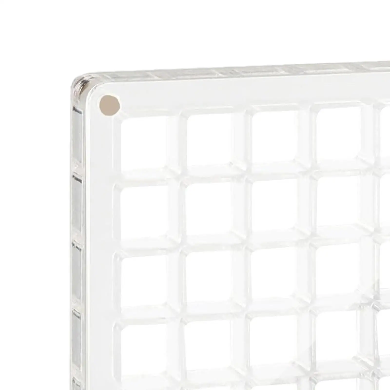 

Акриловая коробка для хранения ювелирных изделий с подставкой, прозрачная портативная коробка для хранения ракушек для безделушек, бусин, ювелирных изделий, дизайна ногтей, коллекционирования