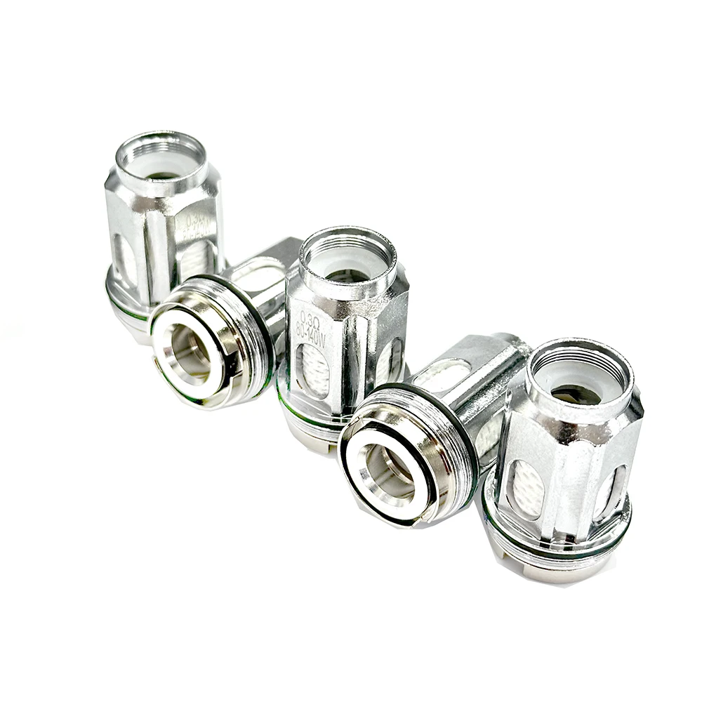 5 قطعة/الحزمة TFV18 لفائف 0.3ohm 80-140 واط شبكة لفائف لخزان SMOK TFV18 ، مورف 2 كيت/MAG-18 عدة/خزان TFV16 #6