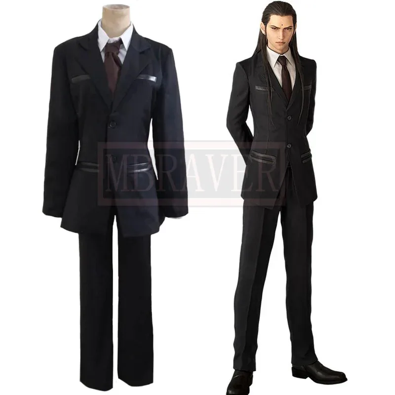 

Final Fantasy VII Remake Tseng Cosplay Costume Party Christmas Halloween Custom Made Any Size
