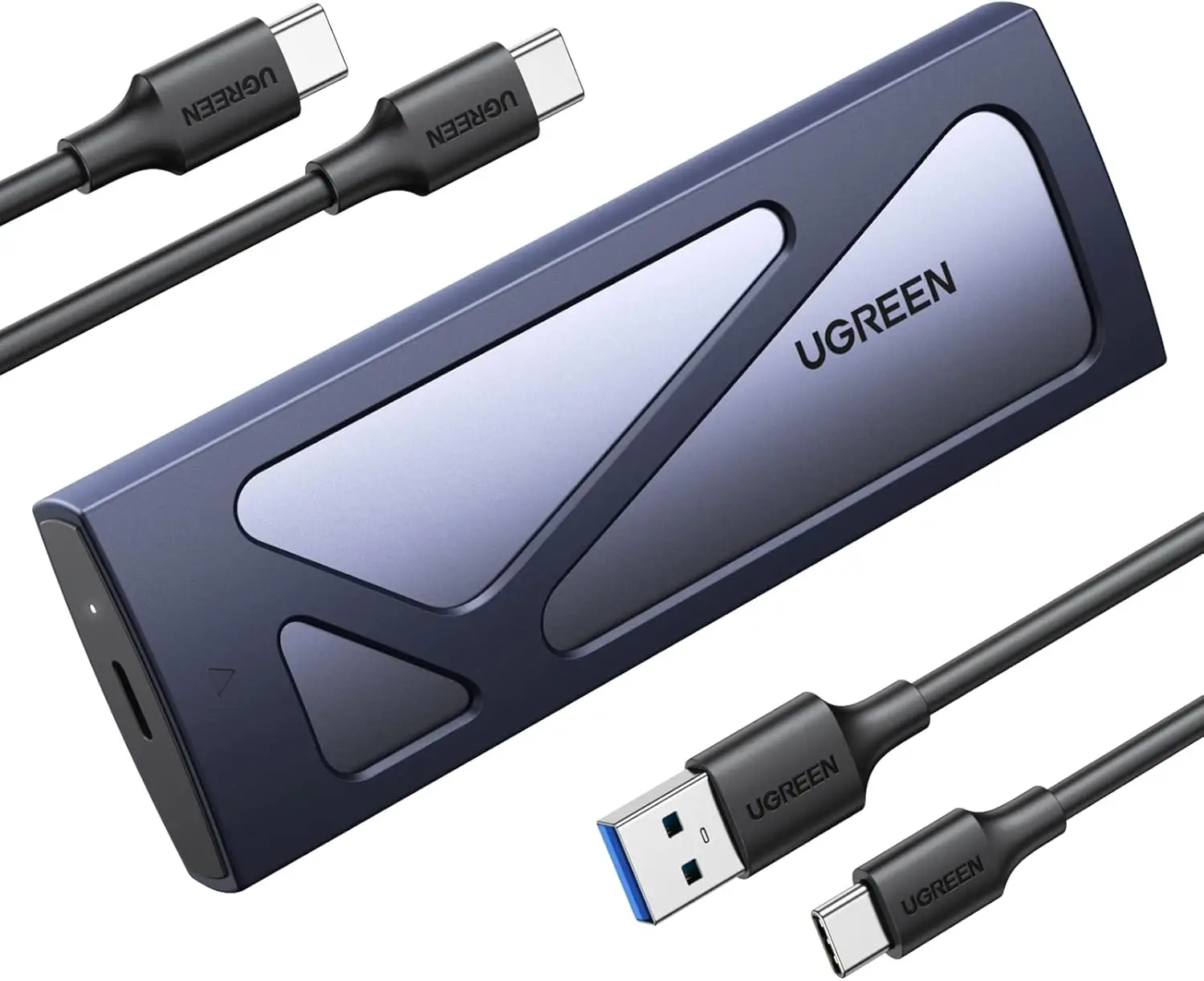 

10Gbps Tool-Free M.2 NVMe to USB C Enclosure, Supports 2230/2242/2260/2280 SSDs up to 8TB
