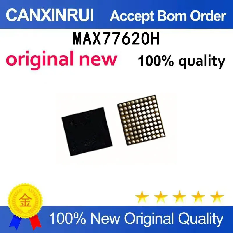 

(5-100 pieces)New original MAX77620H 77620H BGA power chip IC in stock