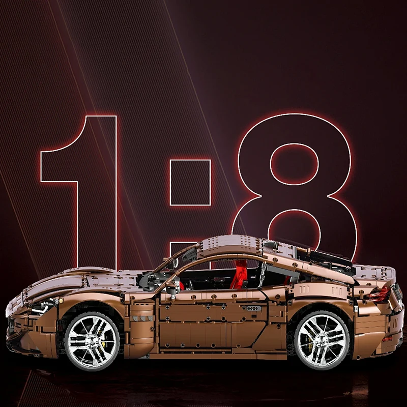 11009 5480 pièces technique 1:8 RC voiture de sport GranTurismo blocs de construction briques MOC vitesse Super course modèle briques jouets adulte cadeau