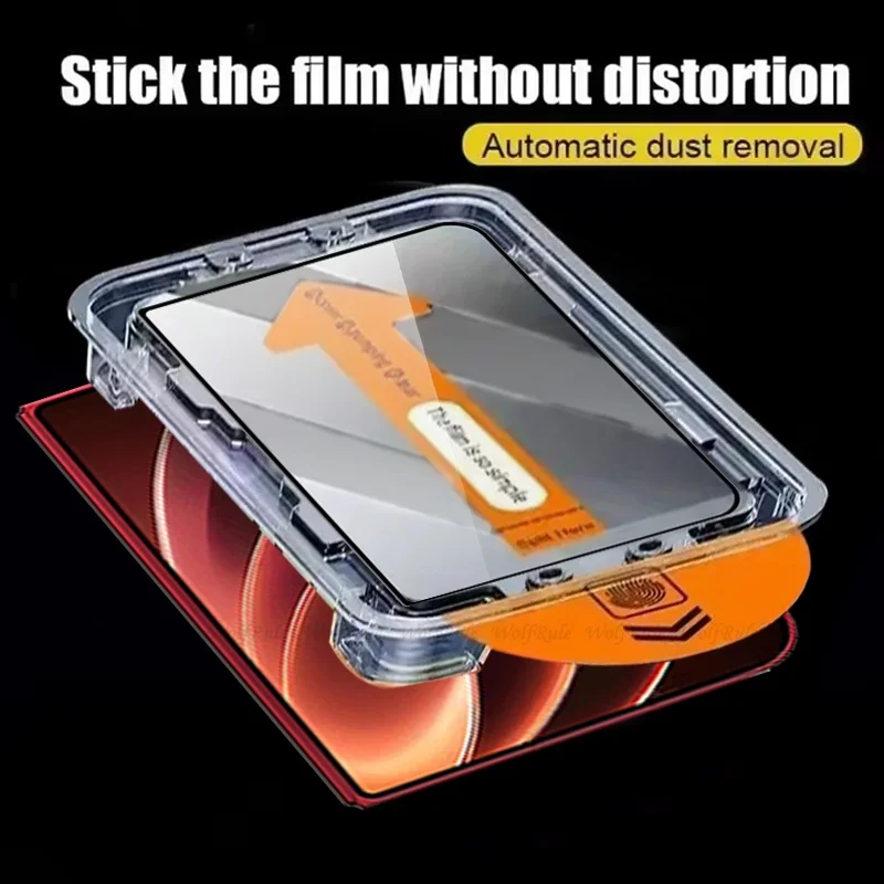 1/2/3/4pcs For Xiaomi 18 Fold Glass Xiaomi 18 Fold Tempered Glass Flat Full Cover Dust Free 9H Screen Protector Xiaomi 18 Fold