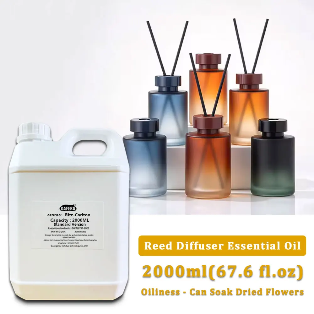 GAFERA 2000ml (67.6 fl.oz) Ritz-Carlton Fragrant Essential Oils - For Reed Diffuser & Flameless Aroma Diffuser & Vine Diffuser