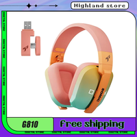 Somic G810 Headphone With 3 Mode Connection Cool Light Wireless Bluetooth 35ms Ultra-Low Latency Gaming Headset Gamer Headphones