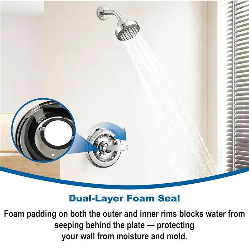 B62B-Replacement Escutcheon Plate For Delta 1300/1400 Series Shower Trim For Delta 1300/1400 Series Single Lever Tub C