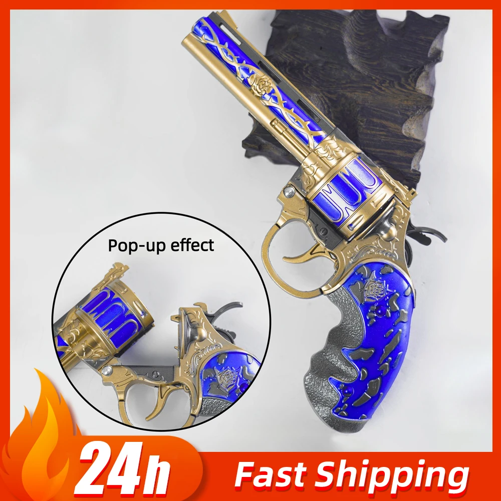 

18cm Delta Force Python Klein model Gun Game Peripheral Toy Gun Non-Firing Cosplay Prop Desktop Collectible Ornament Boy Gift