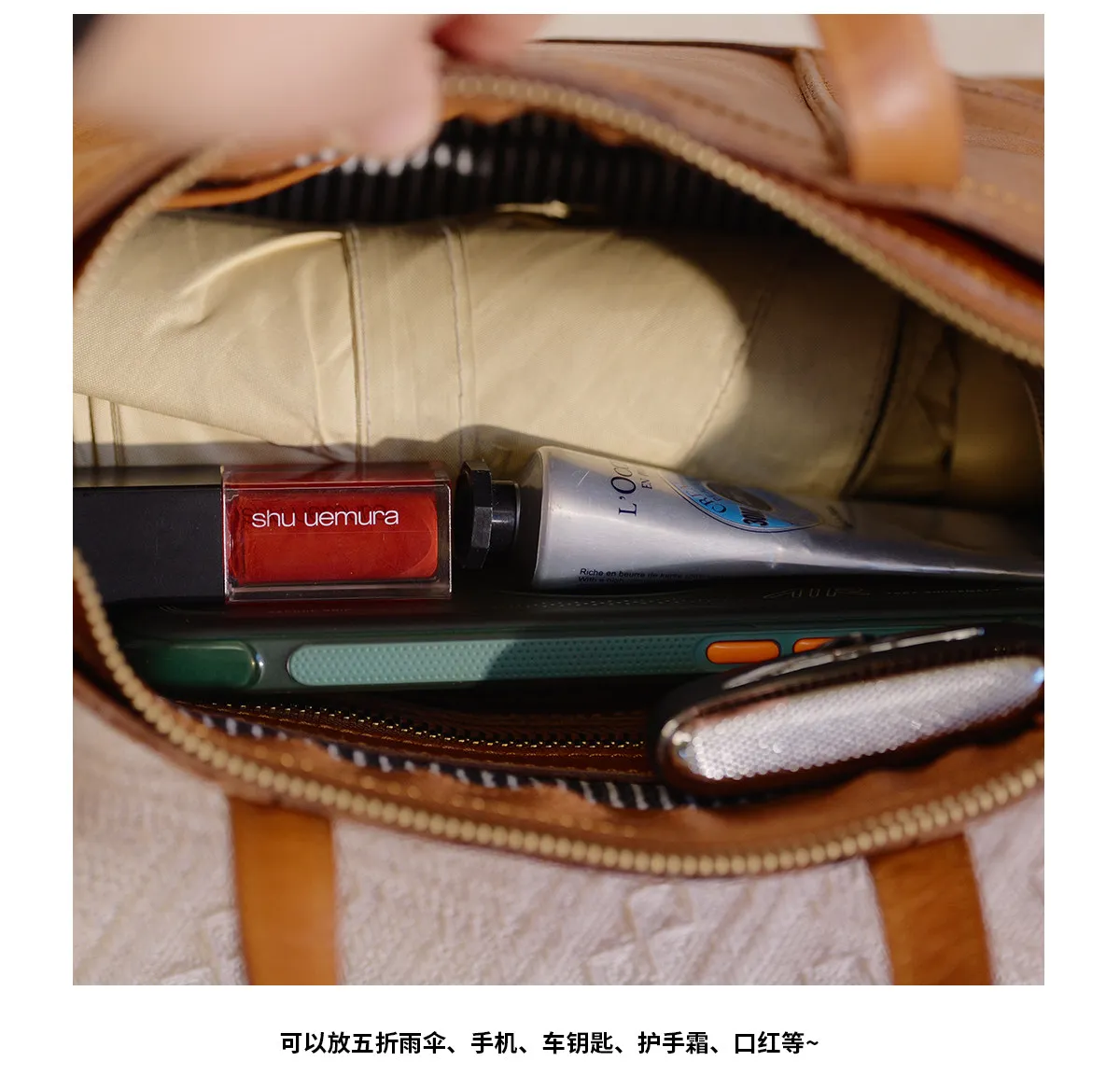 PNDME lässige handgefertigte Damen-Handtasche aus echtem Leder, modische Designer-Handtasche aus natürlich pflanzlich gegerbtem Rindsleder, Umhängetasche – Detail 22