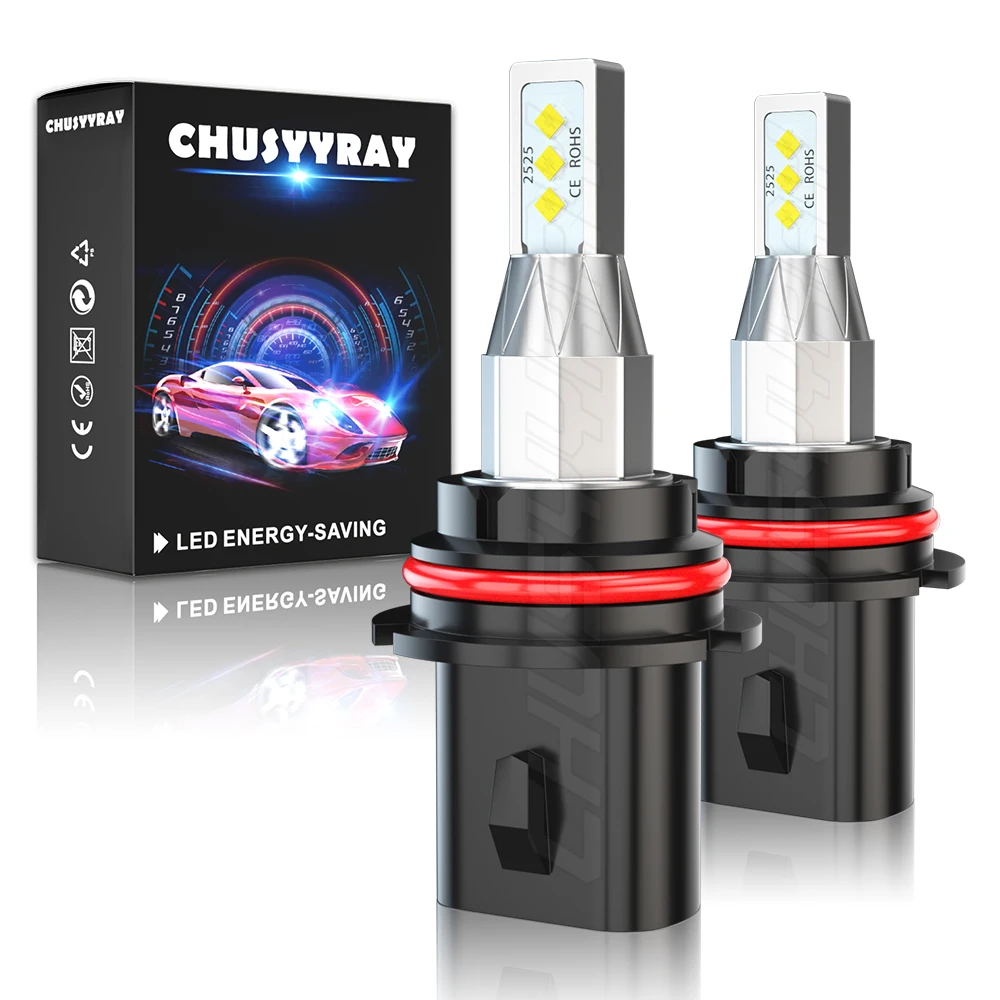 CHUSYYRAY Car lights 2Pcs Led Replacement Bulbs Car Fog Lights White light Super High Bright Lamp Car accsesories Led Headlight