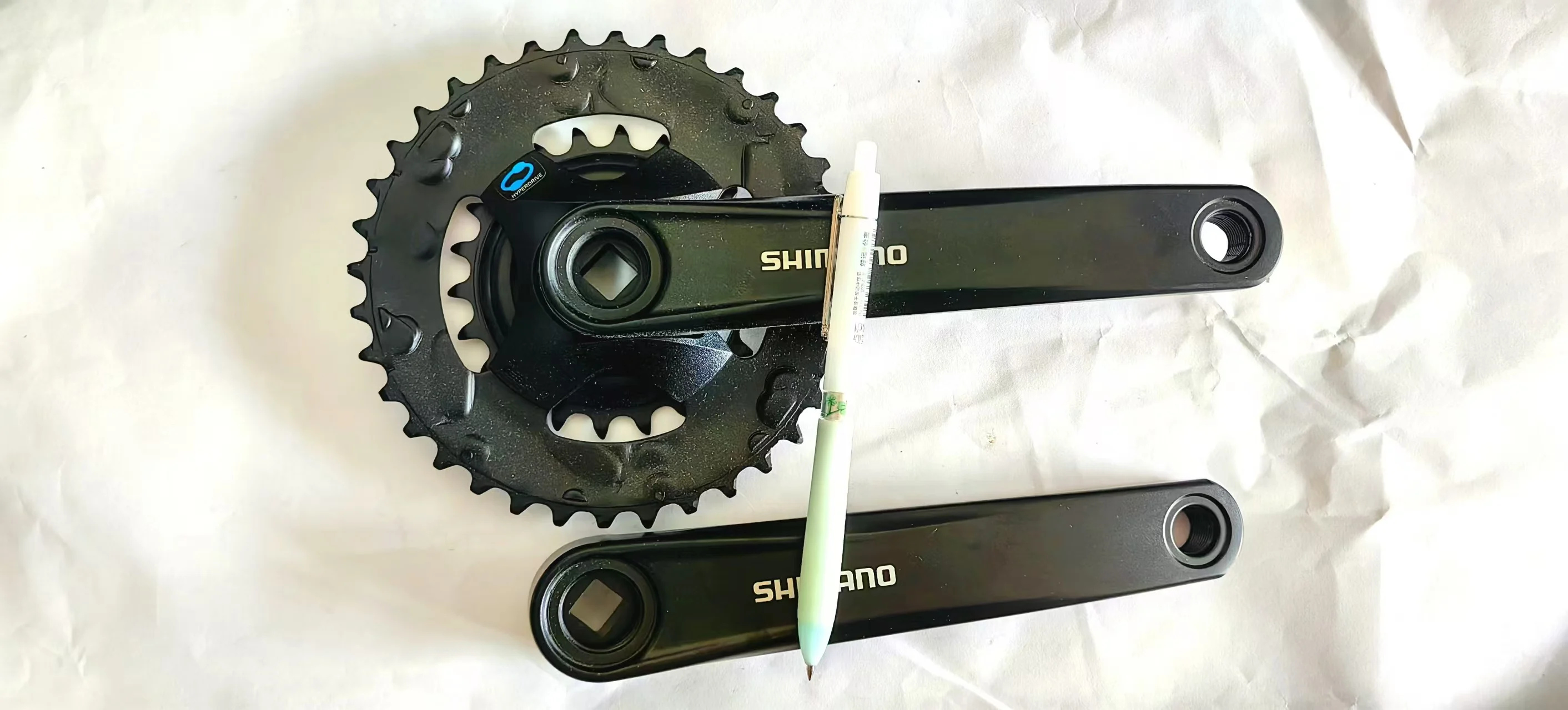 

for shimano FC-M315-2 36T/22T 170mm 8 Speed 7S Bicycle dual Double Chainring Crankset