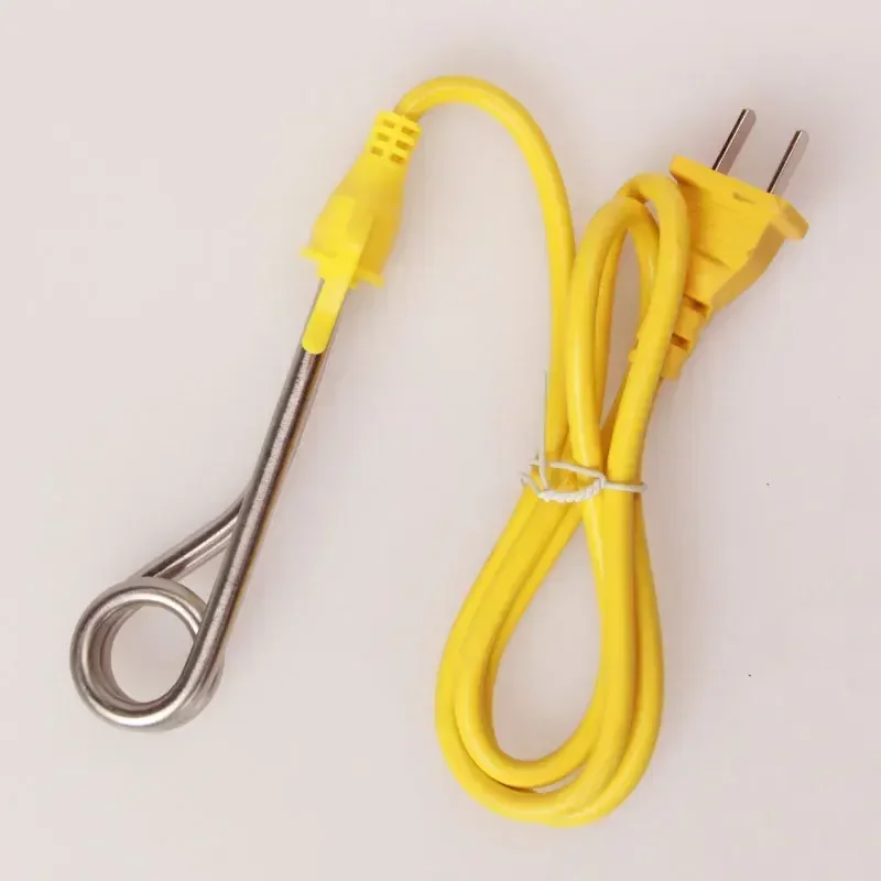 سخان مياه كهربي صغير 600 واط 220 فولت غلاية الماء الساخن القهوة الغمر السفر المحمولة لحظة سخانات الماء الساخن الاتحاد الأوروبي المملكة المتحدة التوصيل