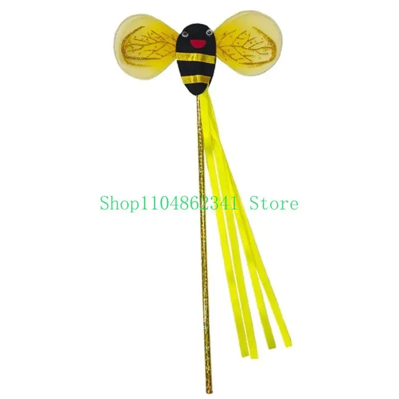 5asd Animal Role Play Wing Headband Wand for Women Kid Halloween Masquerade Cosplay