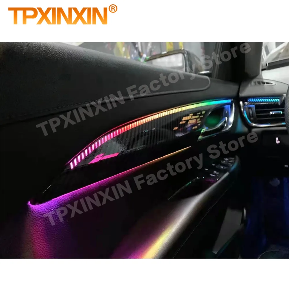 

Car Atmosphere Lamp For Cadillac ATS Cars LED Through Lights Automotive Interior Decorative Lights