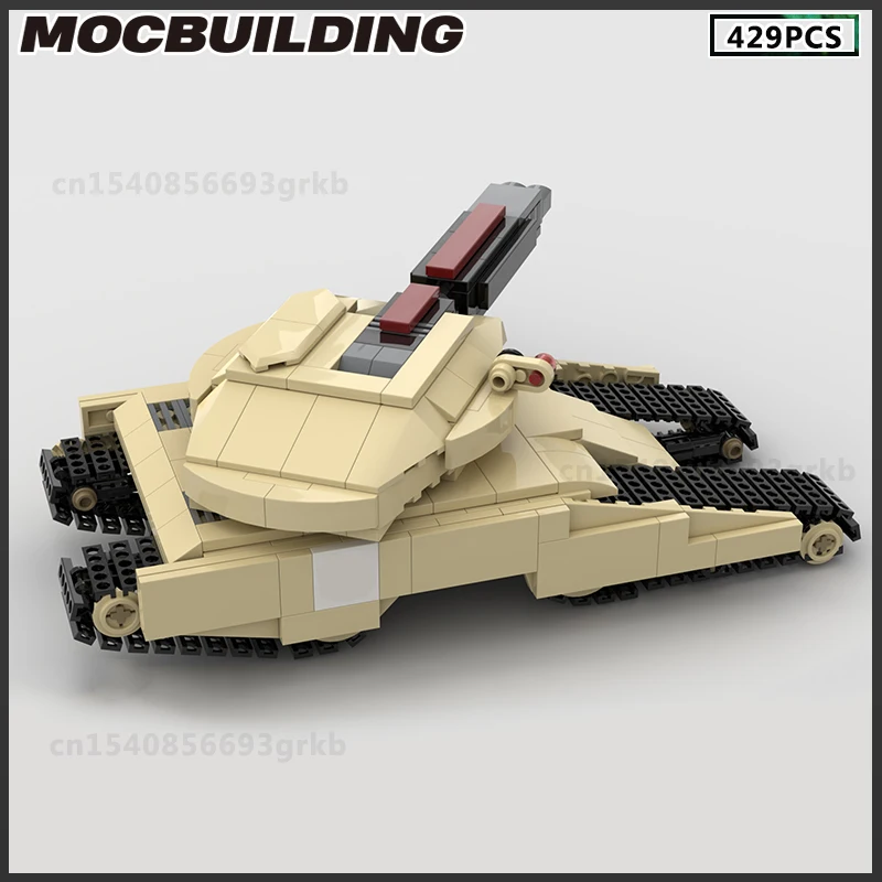 MOC Building Blocks Tank Military Vehicles Armored Car DIY Bricks Model Assembled Creative Toy Christmas Present Gift Collection