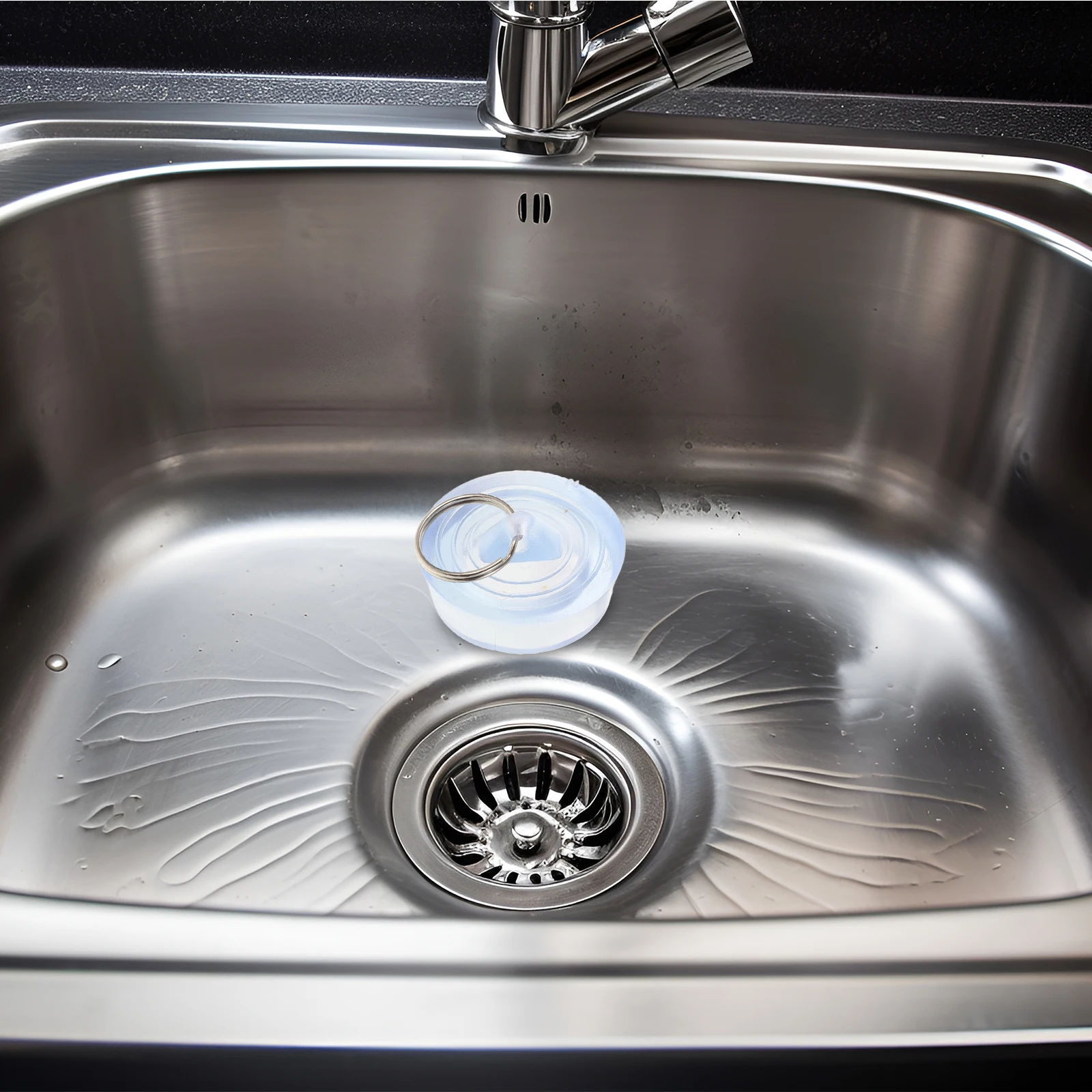 2Pcs Kitchen Sink Stopper Plastic Garbage Disposal Plug Drain Cover Stopper for Kitchen Sink Drain Garbage Disposal Plug