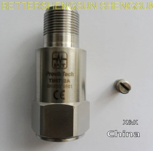 Free shipping      TM0782A vibration sensor, 100mV/g acceleration sensor