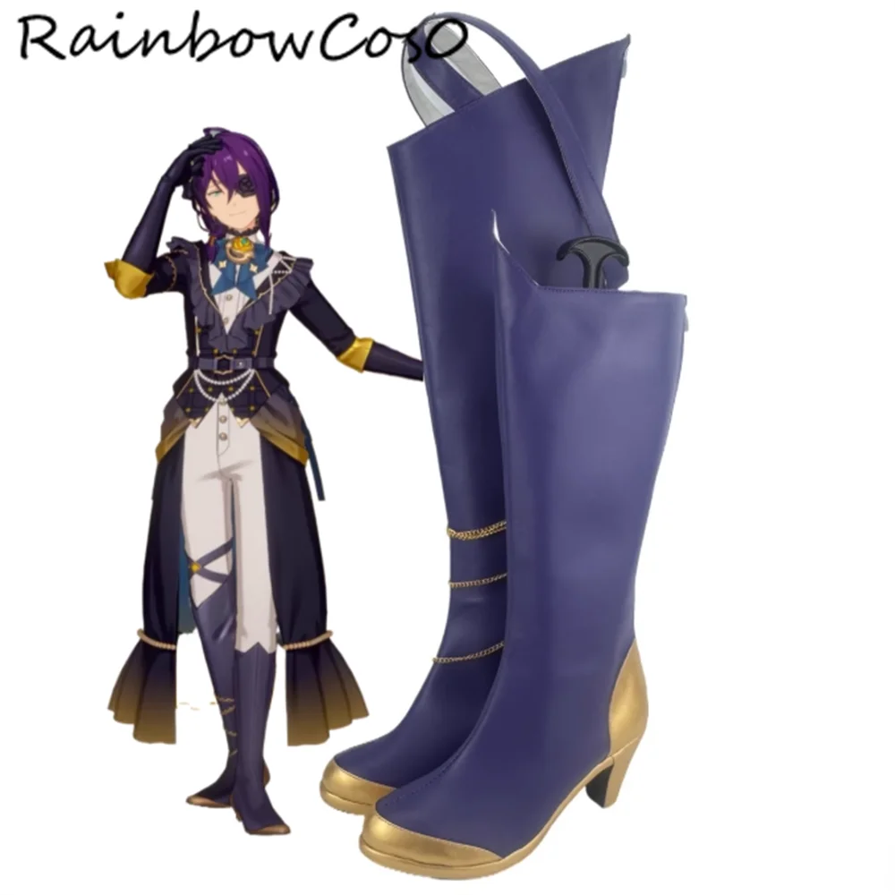 

Ayase Mayoi Ensemble Stars Обувь для косплея Сапоги Игра Аниме Вечеринка Хэллоуин RainbowCos0W5235