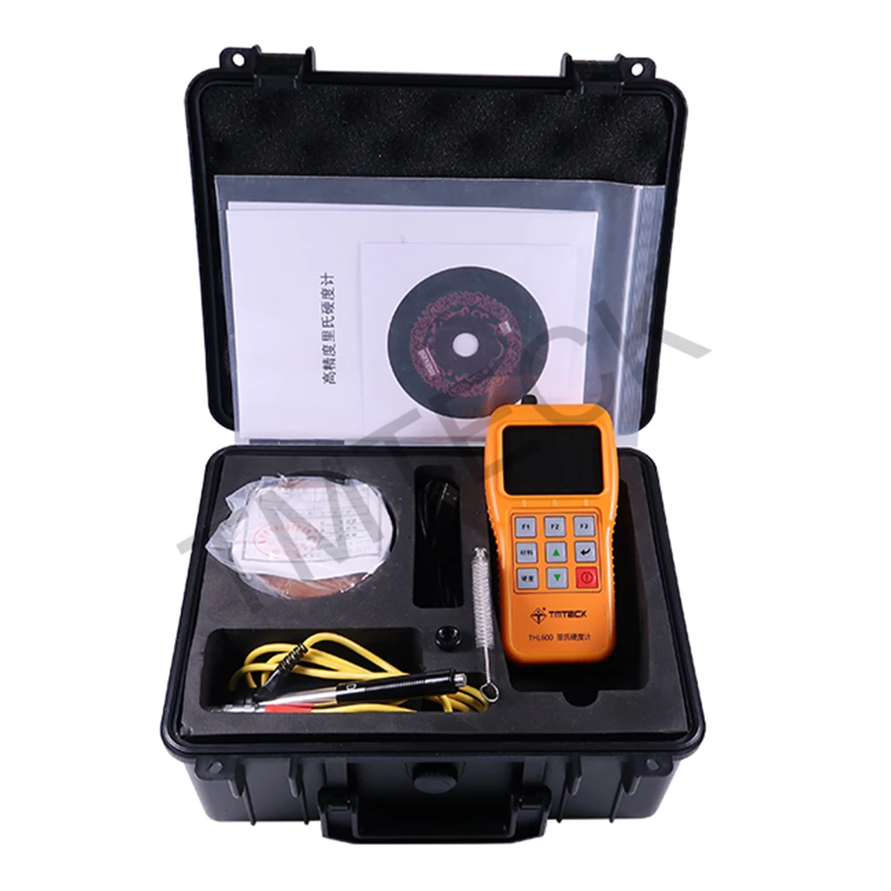 

Высокоточный твердомер THL600 с цветным 3-дюймовым дисплеем, отображающим все функции и параметры