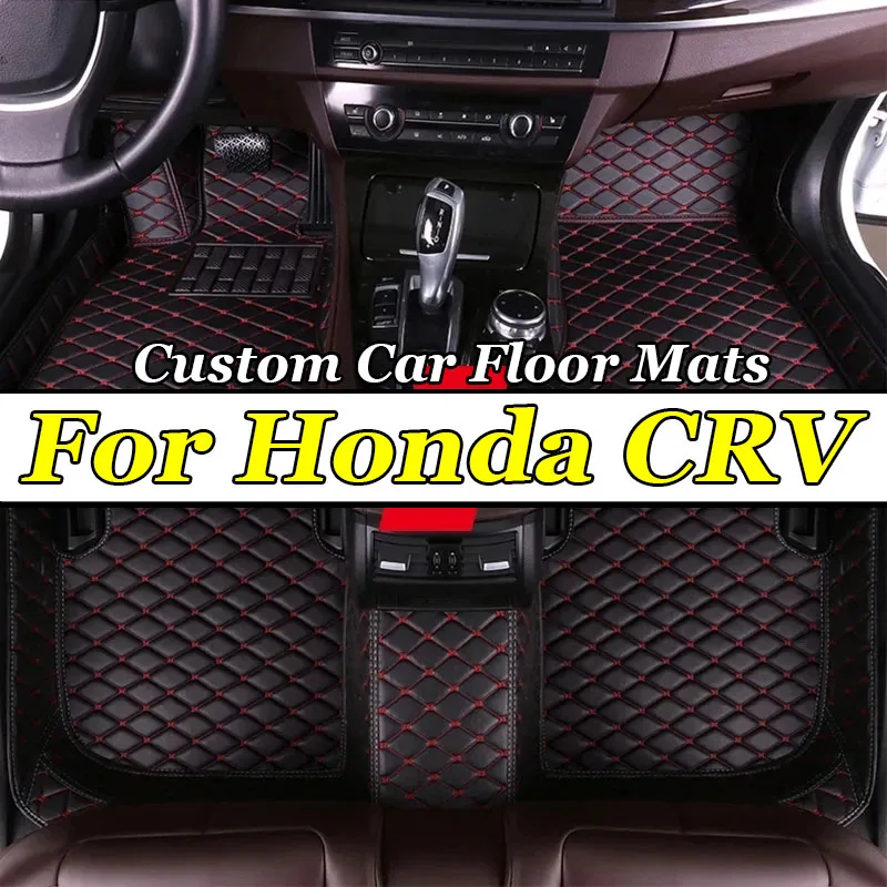 

Автомобильные коврики для Honda CRV 2012 2013 2014 2015 2016, автомобильные подушечки для ног, автомобильный ковер, аксессуары для интерьера