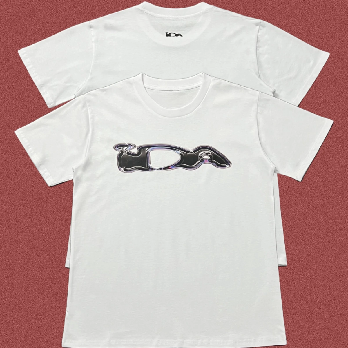 Rare IDA American-style SPLY Street Short-sleeved Letter-printed West Coast DRILL-style Hip-hop Trend T-shirt