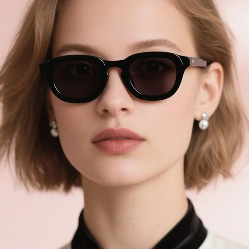 

Sunglasses Men Women Round Sunglass Luxury Brand Designer Fashion Retro Outdoor Holiday Beach Gifts Accessory gafas de sol Eye
