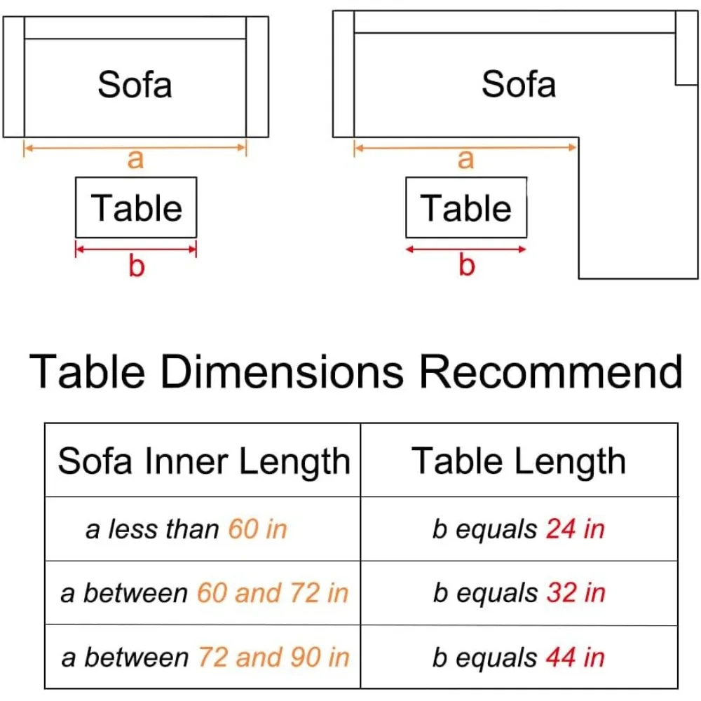 Salontafel Van Acryl, 44 "L X 16" W X 16 ''H X 3/4'' Dikke Heldere Theetafel, Multifunctionele Waterval Rechthoek Lucite Tafel