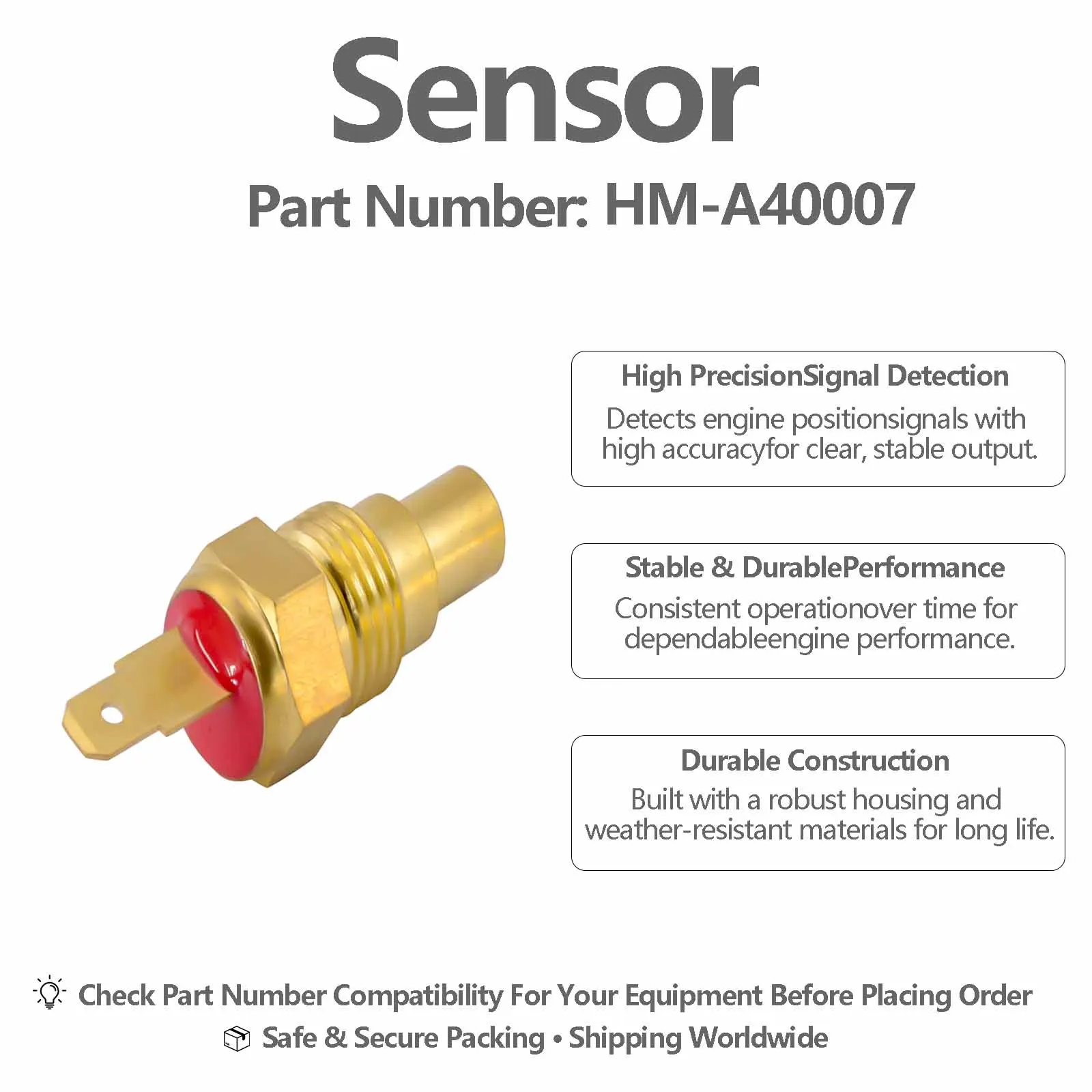 HM-A40007 Water Temperature Sensor For Toyota
