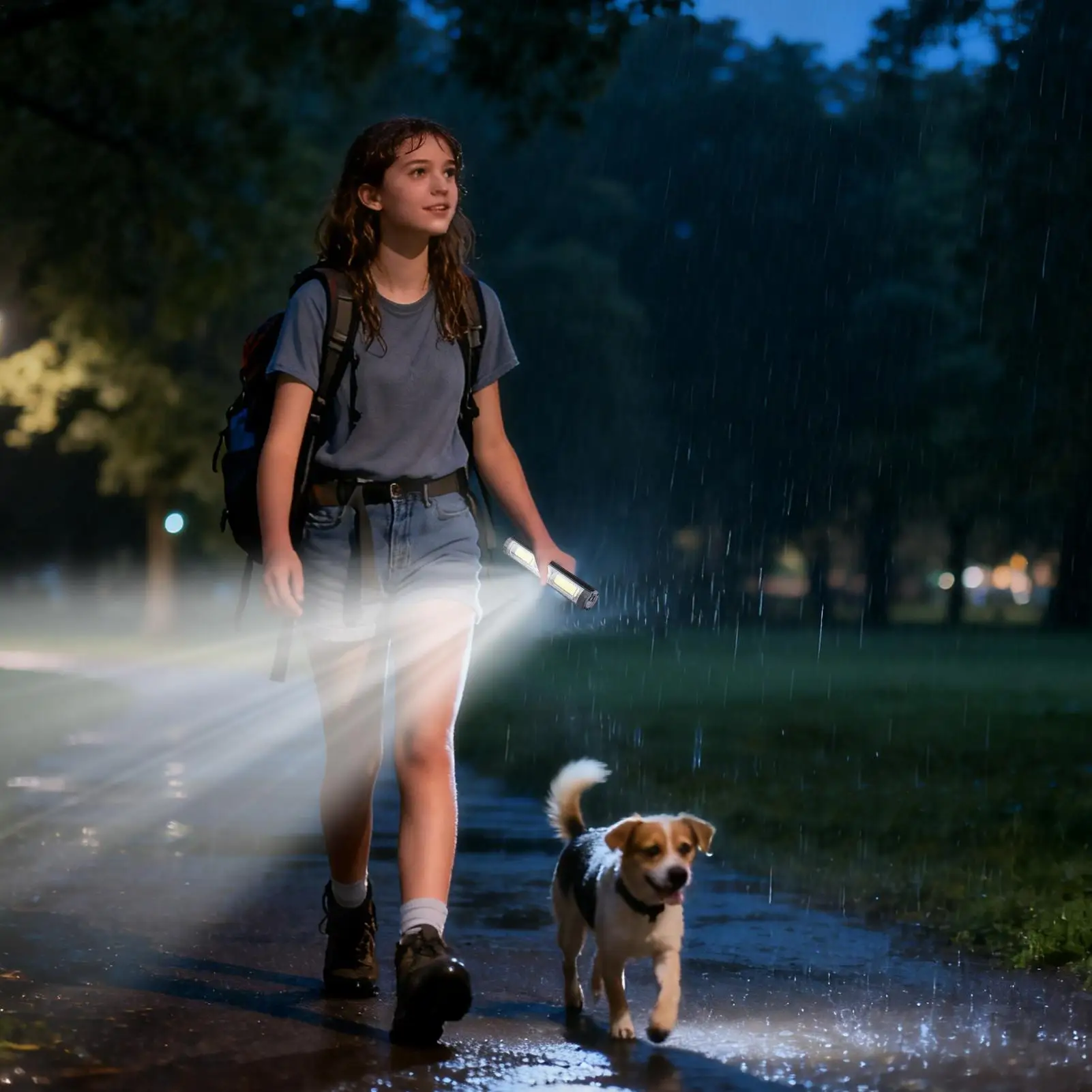 

Biking Front Light USB Rechargeable Waterproof 4 Modes Front Bicycle Flashlight For Youth Adults Men Women Cyclists Hobbyists