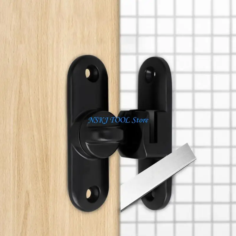 L8RC Pack of 2 Slide Bolt Door Lock Not Drilling Require for Various Applications