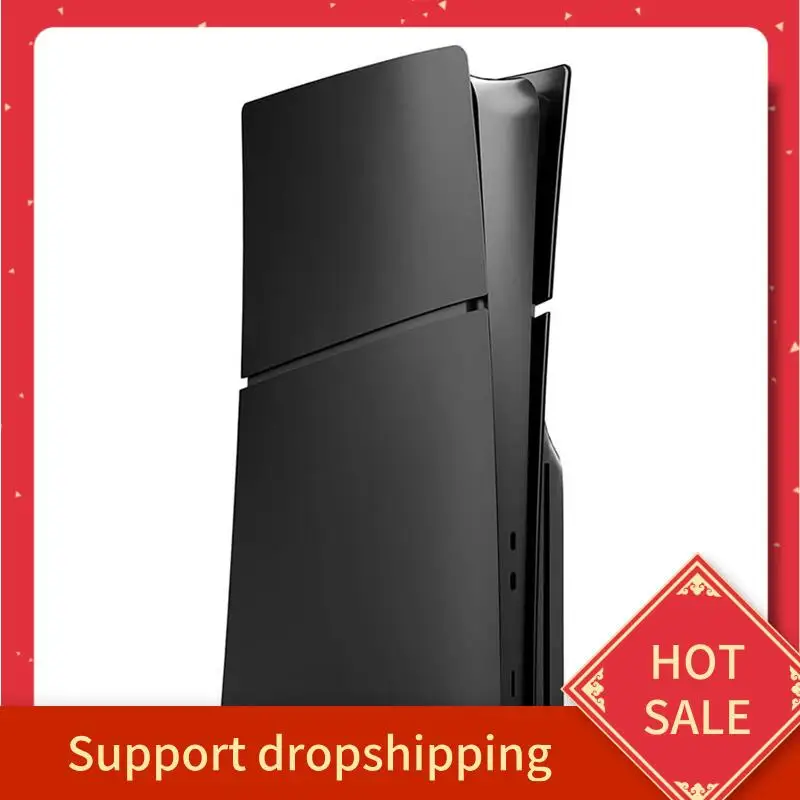 

B44C For Playstation 5 Slim PS5 Slim Console Faceplate Protective Replacement ABS Hard Case Face Plates Cover Shell Panels