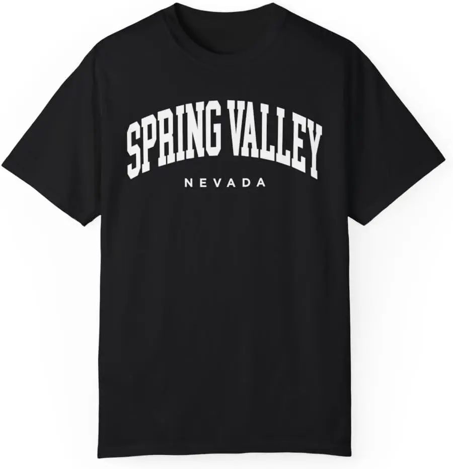 Spring Valley Nevada Adult Unisex Comfort Colors Short Sleeve T-Shirt