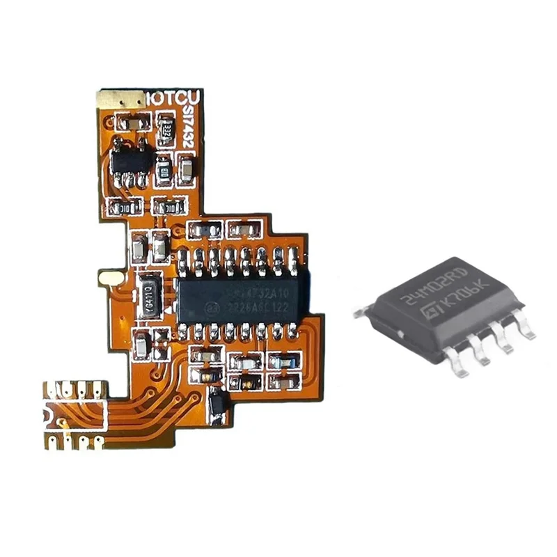 ABZZ-Per Quansheng K5 K6 SI4732 Scheda Modifica FPC Ricezione banda completa a onde corte + Chip di espansione 2M